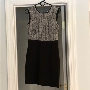 Black and white dress